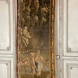 Wool and silk tapestry, door hanging, 18th century