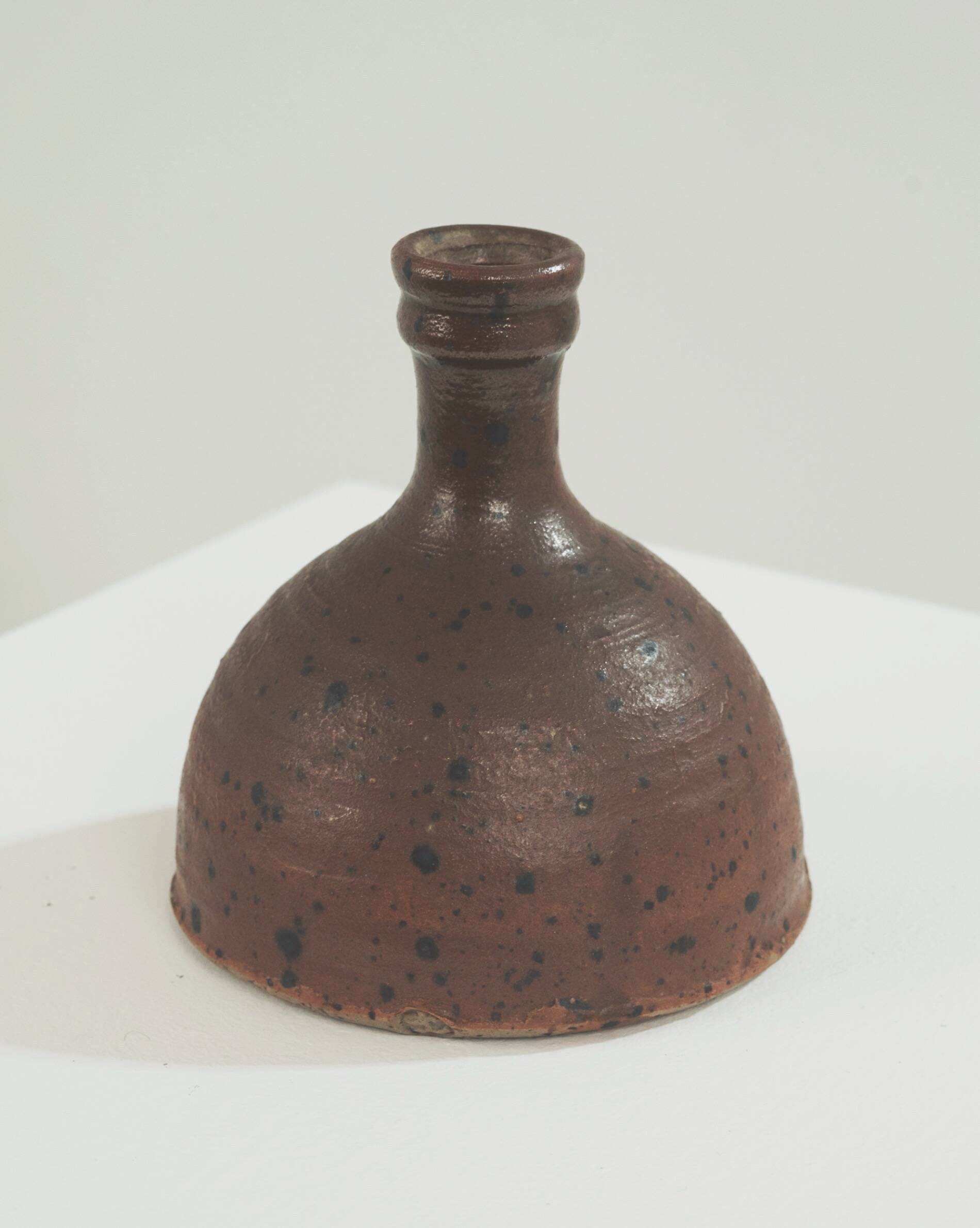 Stoneware soliflore vase by Gustave Tiffoche