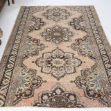 Oriental antique wool vintage rug 232x144cm