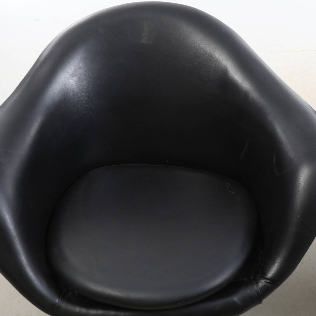 Vintage Pair of Galon Swivel Armchairs — Second Half of the 20th Century