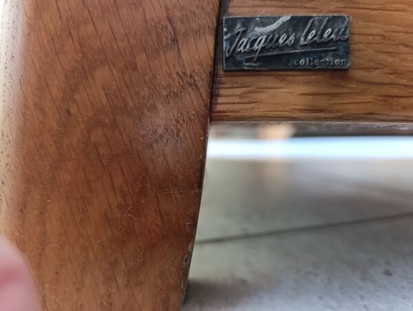 Salon Jacques Leleu composé d'un canapé 3 larges places et de 2 fauteuils