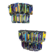 Pair of 2-tier Paolo Venini iridescent Murano glass wall lights, Italy, 1970s