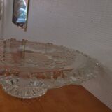 Vintage Walther Glass Mikasa Germany Pedestal Cake Tray