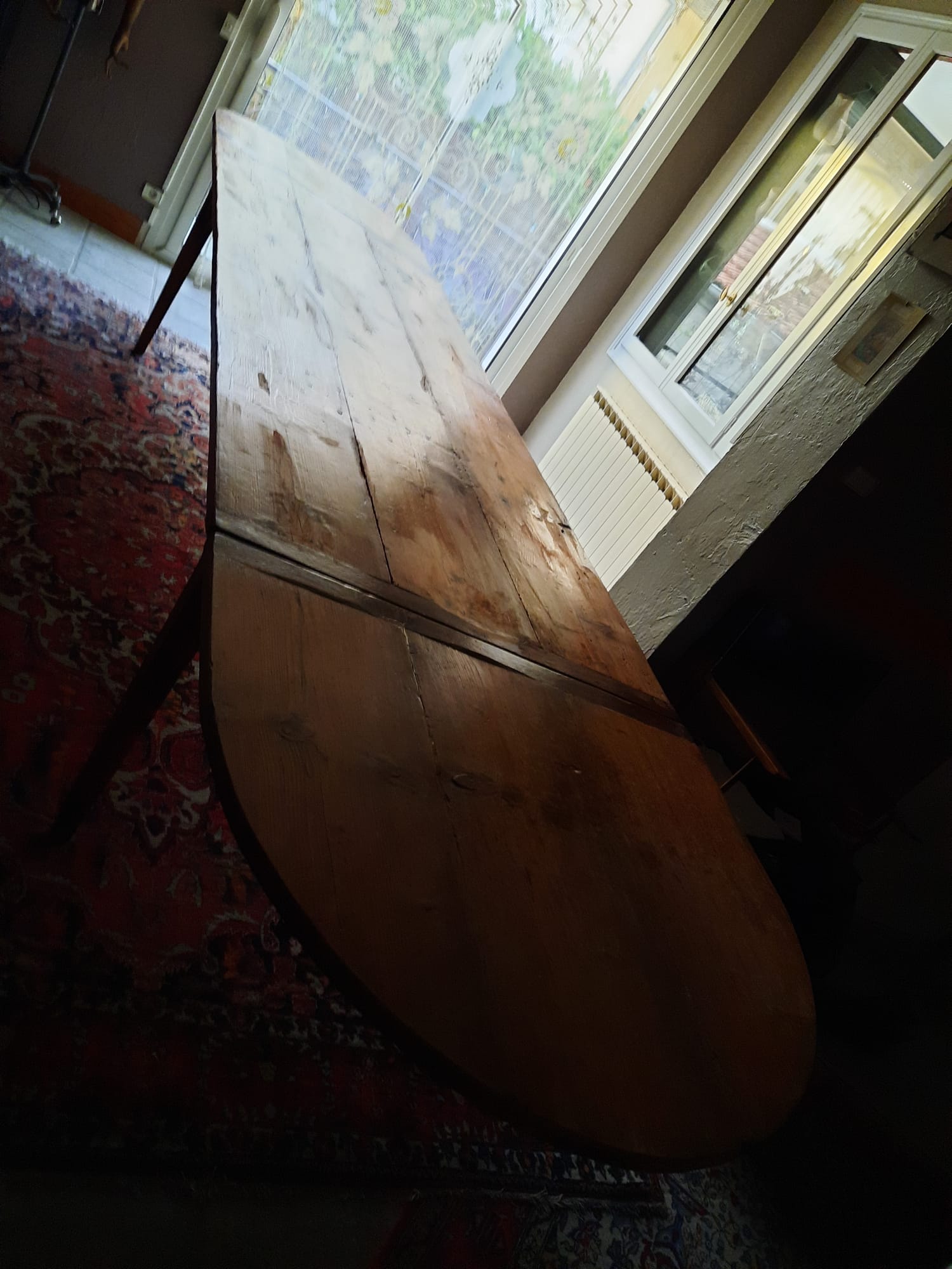Winegrower's table with extension