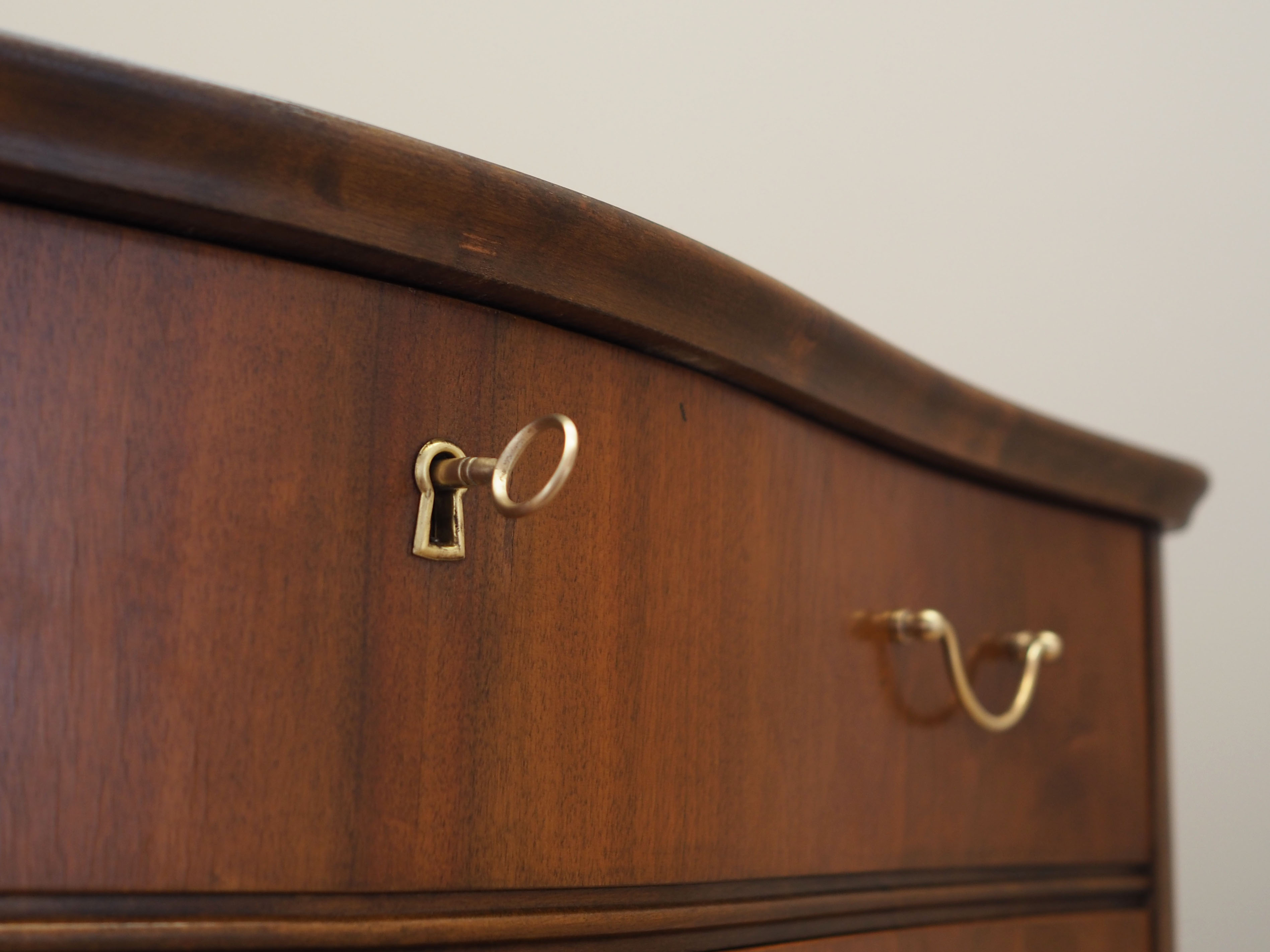 Walnut chest of drawers, Danish design, 1960s, production: Denmark