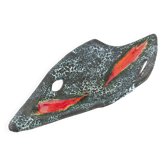 Coupe a fruits vintage 1960 ceramique fat lava signee vallauris 60s 1960s