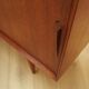 Teak highboard, Danish design, 1970s, manufacturer: Omann Jun