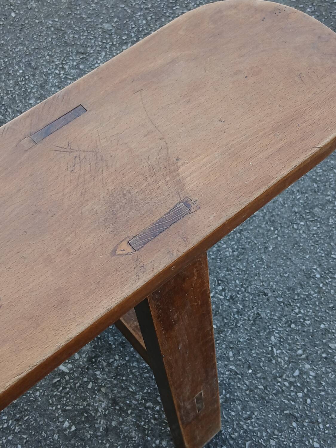 Oak farm bench 180 cm