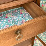 Parisian buffet art deco wood brut 1930