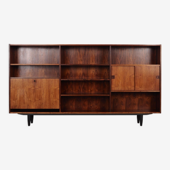 Rosewood bookcase, Danish design, 1970s, production: Farsø Møbelfabrik