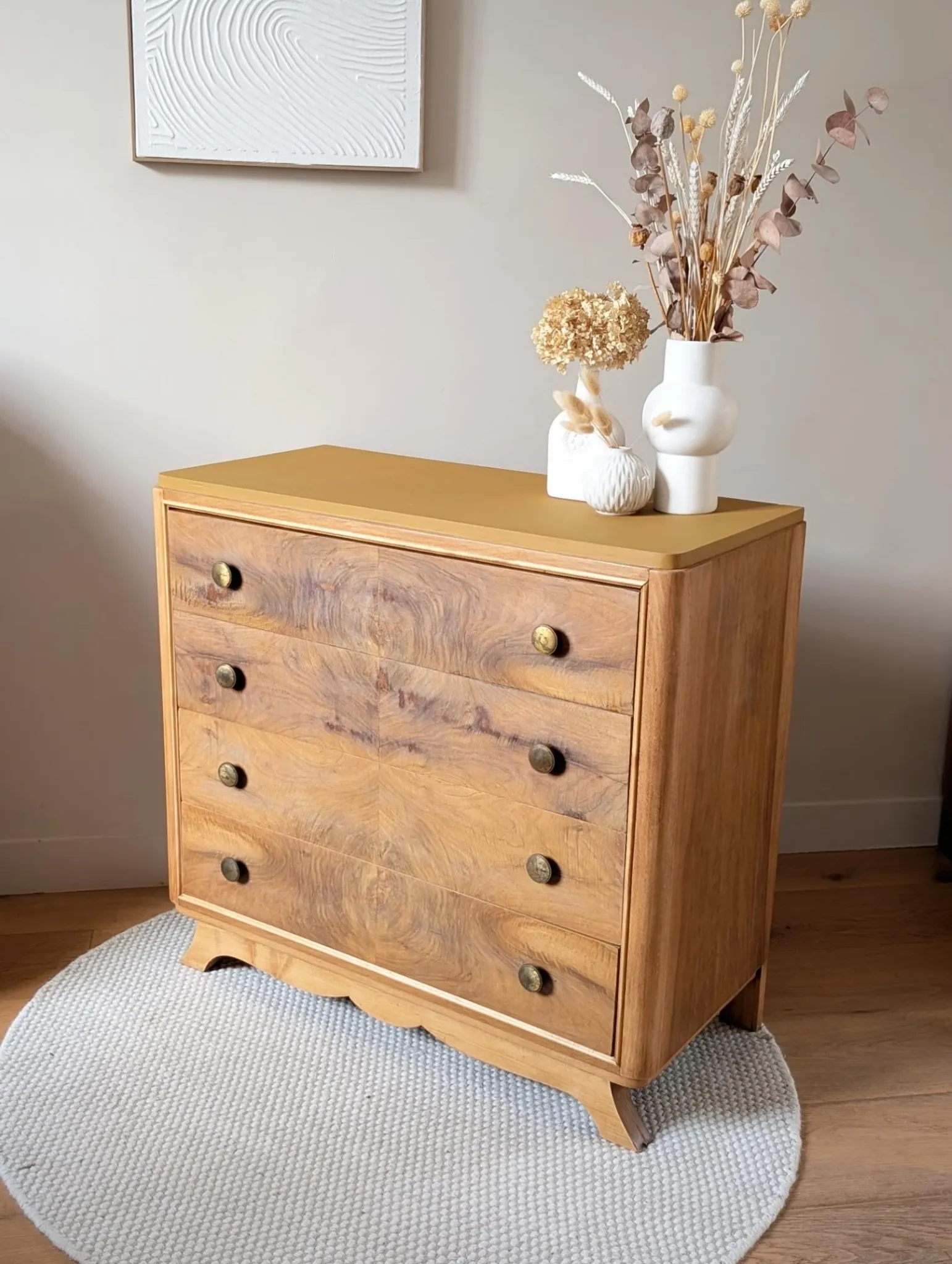 Commode Art Déco rénovée 