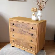 Commode Art Déco rénovée 