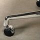 Chaise de bureau Charles & Ray Eames EA219 en chrome et cuir noir, Vitra