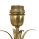 Vintage Palm Tree Pineapple Table Lamp, Massive, 1970s, 48cm
