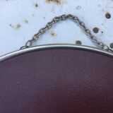 Old barber mirror 29x29cm