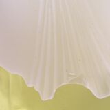 3-branched chandelier in opaque glass