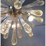 Lustre en verre de Murano