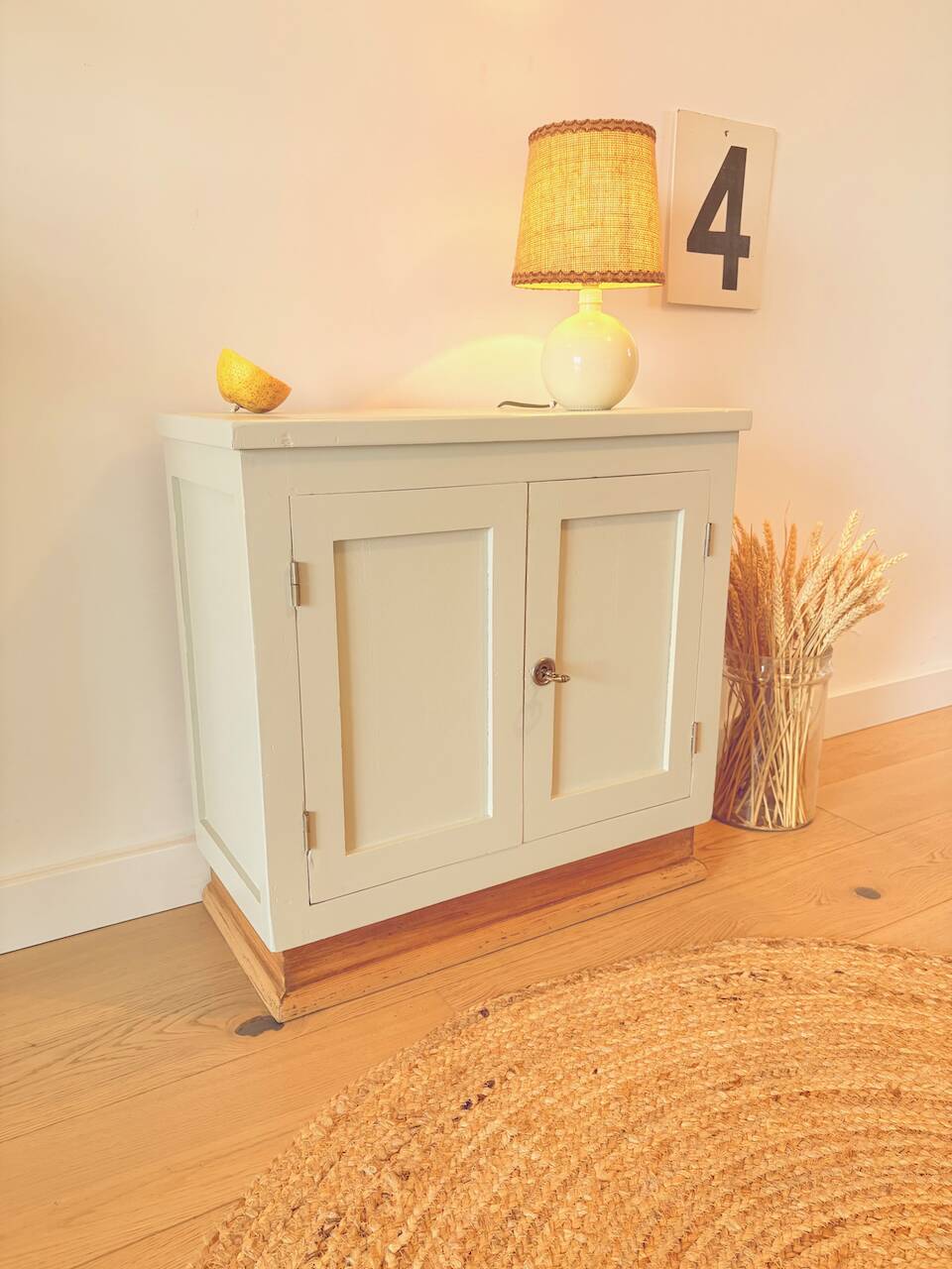 Small renovated vintage buffet