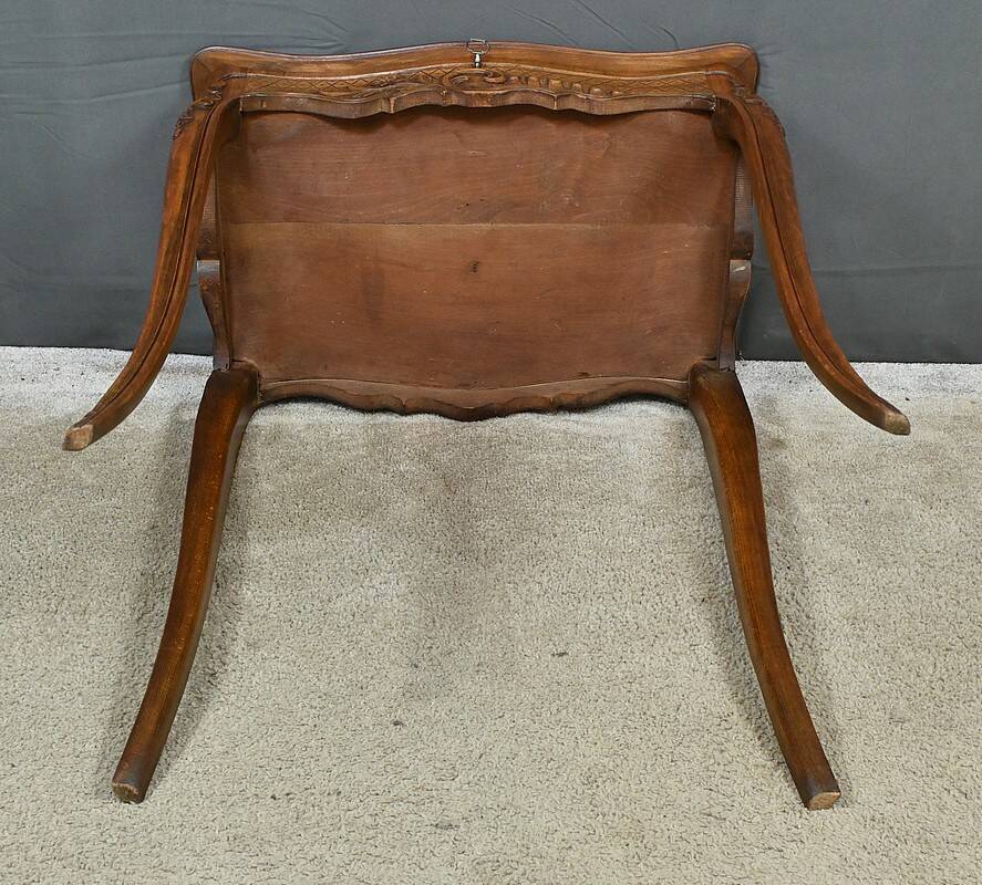 Solid beechwood workbench, Louis XV style – Early 20th century