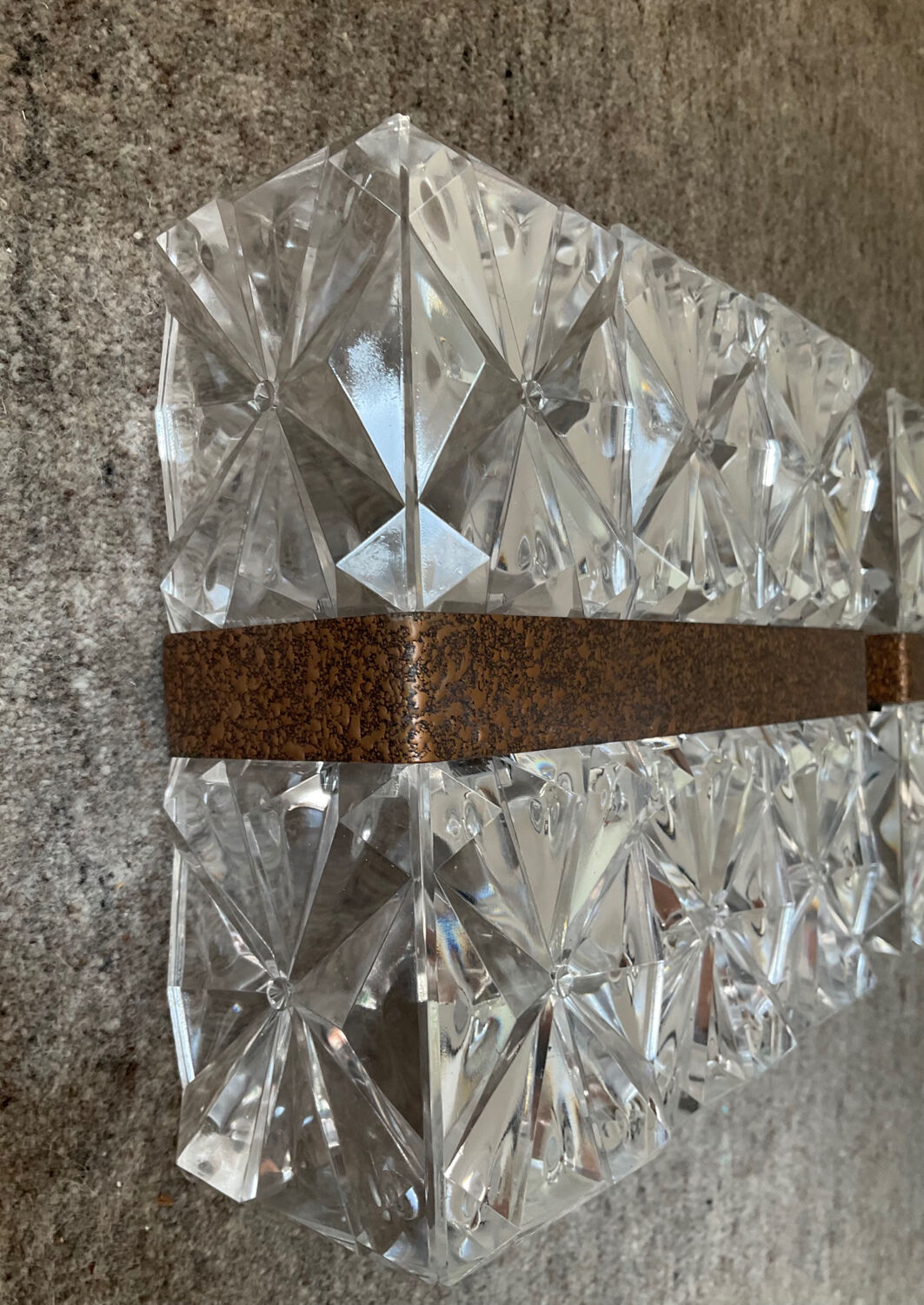 Pair of Erco wall lights from the 60s and 70s