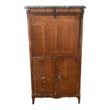 Secretary with grey marble top