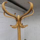 Baumann honey-colored parrot coat rack, 1970