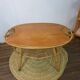 Rattan coffee table