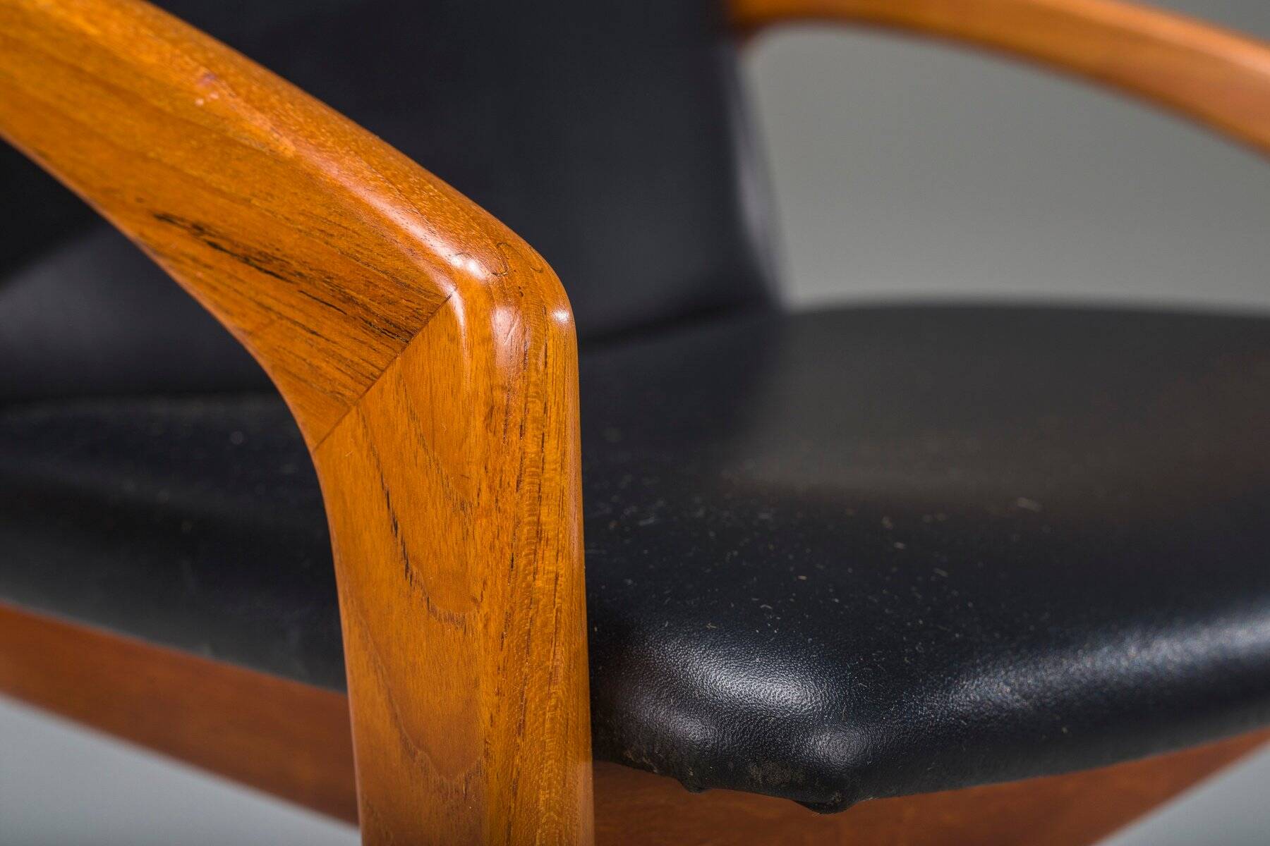 Mid-century Model 23 dining chair by Henning Kjærnulf for Korup Stolefabrik, 1960s