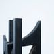 Sculpture en bois italienne abstraite