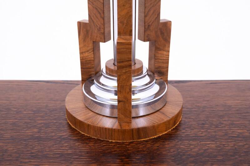 Art Deco table lamp, mid-20th century from Poland