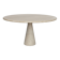 Angelo Mangiarotti M1 dining table Travertine marble 130cm