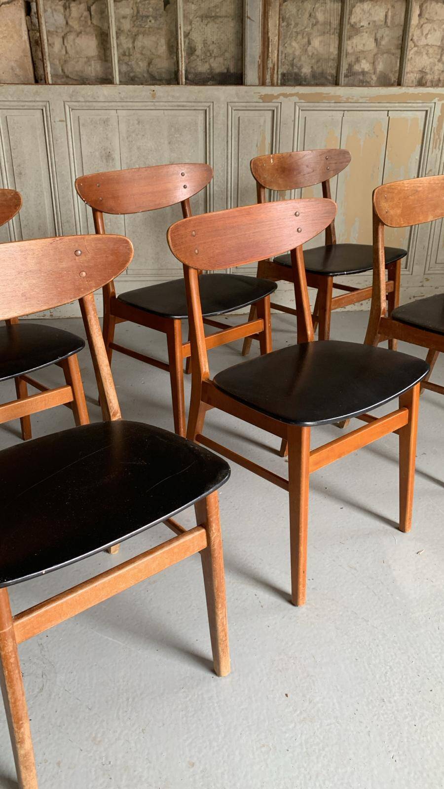 Lot 6 chaises Farstrup 210