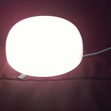 Ceiling lamp opaline, vintage
