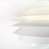 Ceiling pendant, model Verona 720, designed by Sven Middelboe for LYFA in 1978.