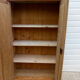 English pine cabinet