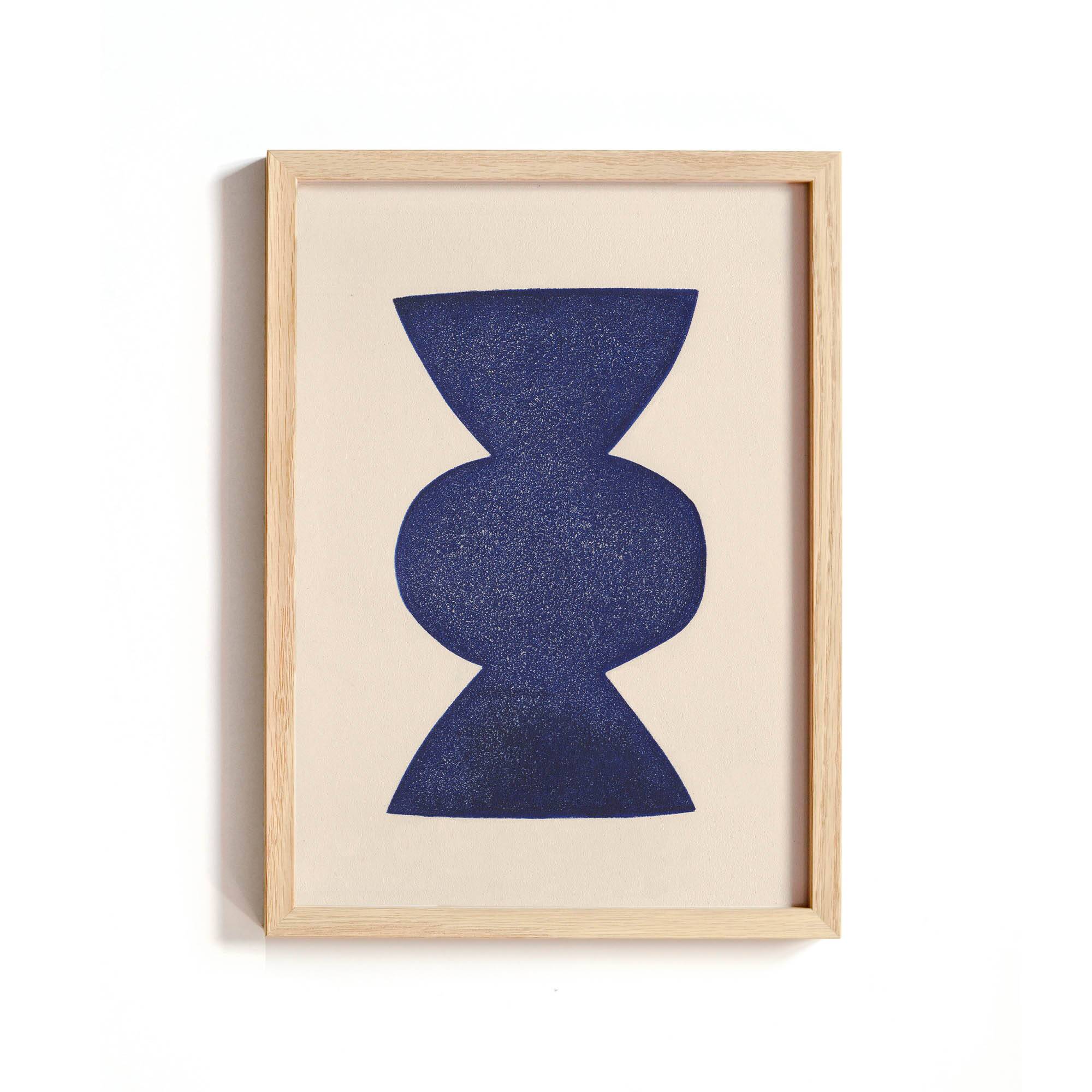 Collection of 4 abstract paintings - paintings signed Eawy