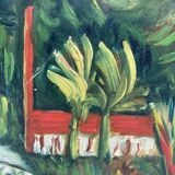 Landscape oil on panel