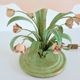 Lampe de table bouquet de fleurs / Roses fer forgé 1960 vintage