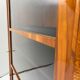 Biedermeier Display Cabinet in Cherry Veneer, Ash Burl, Austria, 1820s