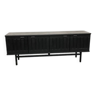 Enfilade en chêne moderniste années 70