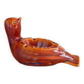 Ceramic bird ashtray 50s