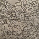 Map of Belgium from 1924