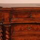 Italian Renaissance oratory in walnut and burl walnut - 17th century