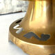 Brass Punch Bowl Set with 12 Cups, Ladle – French Vintage Mid-Century