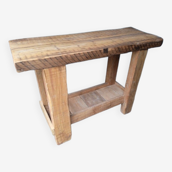 Etabli 120cm bois massif ancien