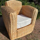 Grand fauteuils rotin
