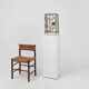 Porte-parapluie en fer forgé Art Déco avec décoration florale, France, années 1930