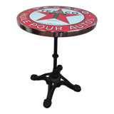Texaco bistro pedestal table
