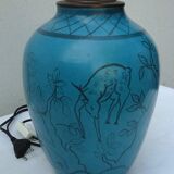 Lamp foot ball desjardin 1950