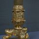 Candélabre en bronze doré, époque Restauration – début XIXe